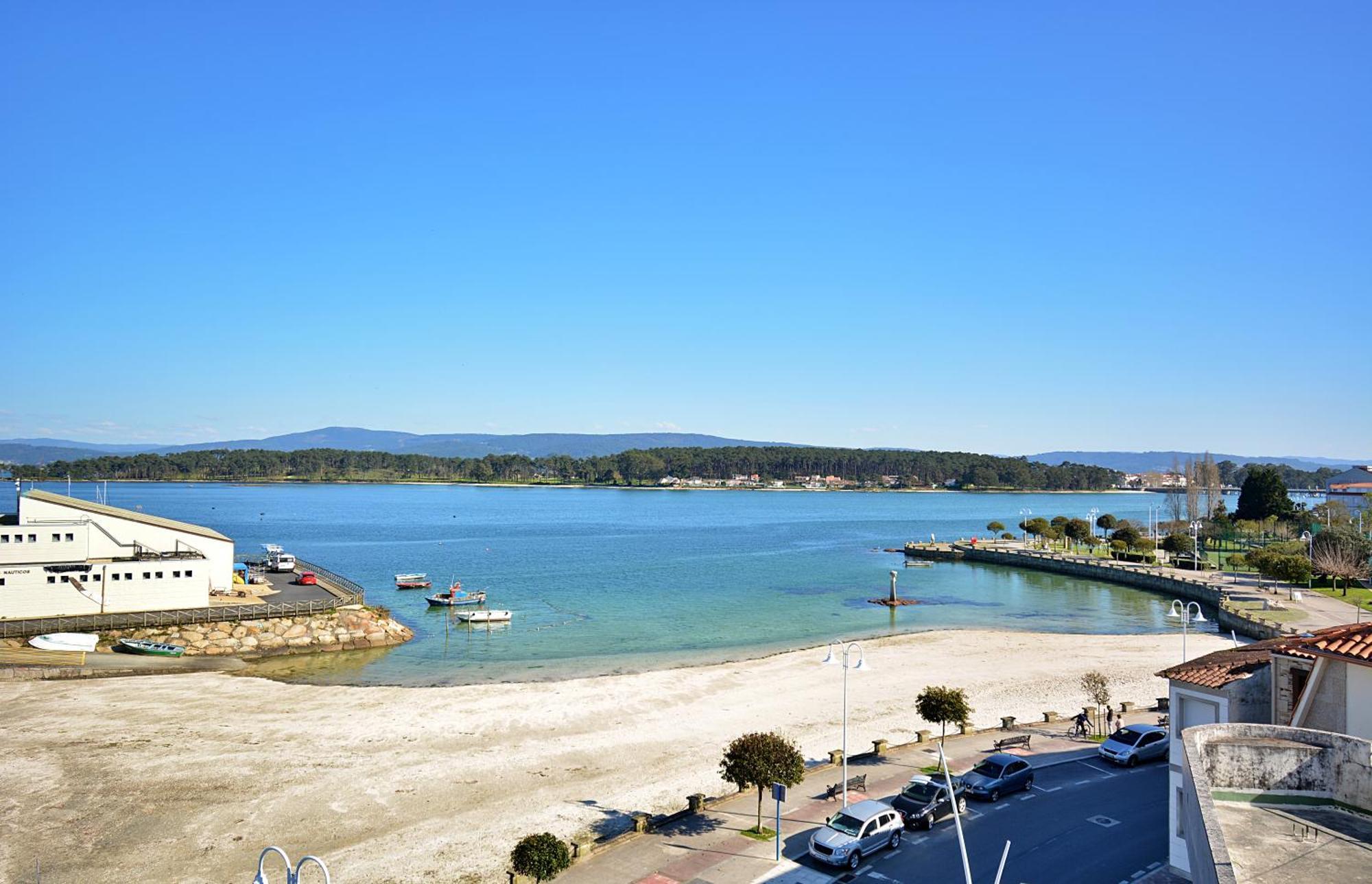 Apartamento Con Terraza Frente Al Mar En O Grove Exteriér fotografie